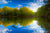 Afternoon light reflection at Brooks Pond - Medford, Massachusetts