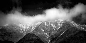 Winter storm clouds on Franconia Ridge - White Mountains, New Hampshire